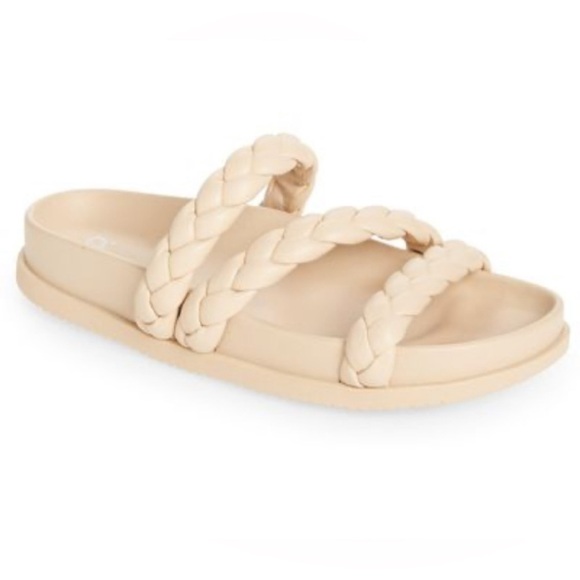 bp Shoes - BP Keaton Braided Slide Sandal Beige in 13